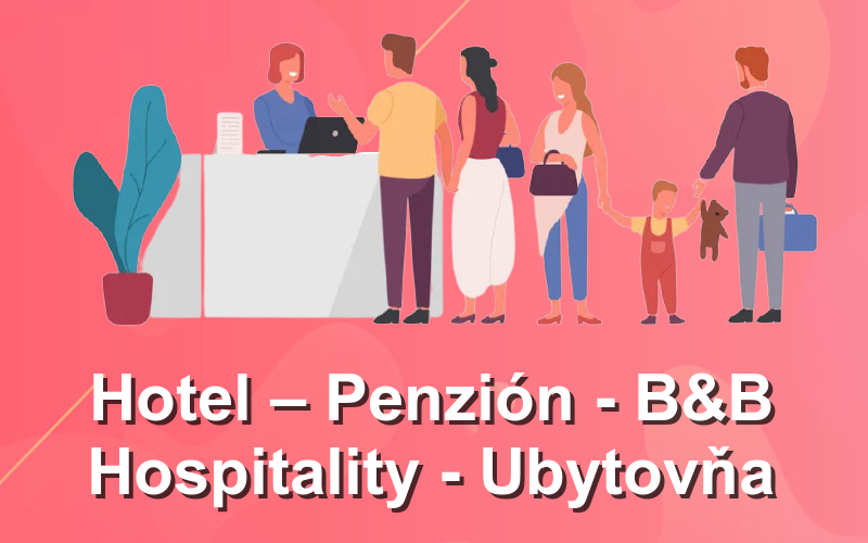 Webová stránka pre Ubytovacie zariadenie – Ubytovňu – Hotel – Penzión – Chatu